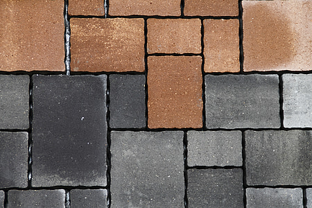 gray and brown concrete bricks thumbnail