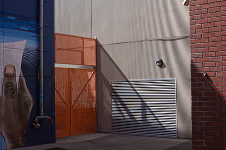 gray shutter door thumbnail