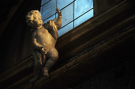 cherub angel near window thumbnail