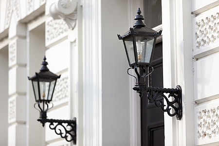 turned off black sconces thumbnail