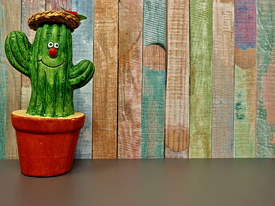 green cactus ceramic figure thumbnail