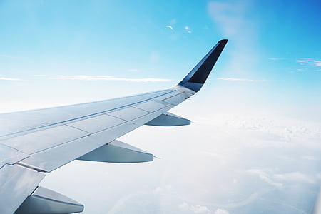 flight plane over the clouds thumbnail