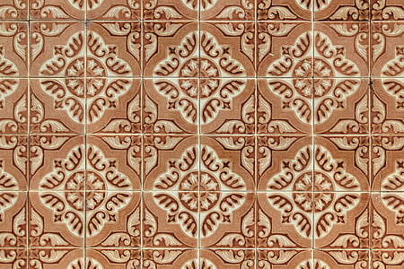 brown and gray floral cloth thumbnail