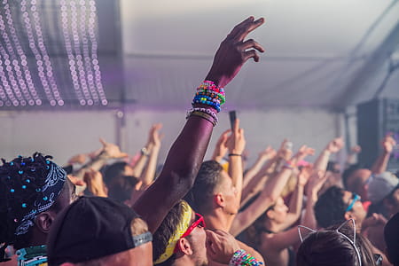 Hands Up At Concert Photo thumbnail