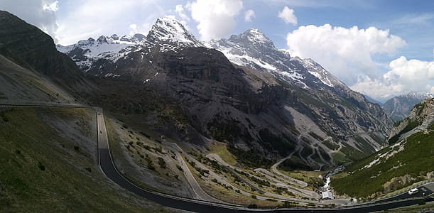 aerial photo of mountain thumbnail