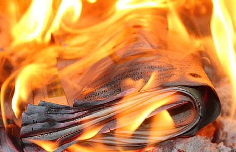 burning paper thumbnail