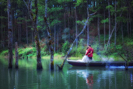 man and woman in boat thumbnail