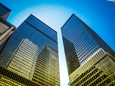 two concrete buildings thumbnail