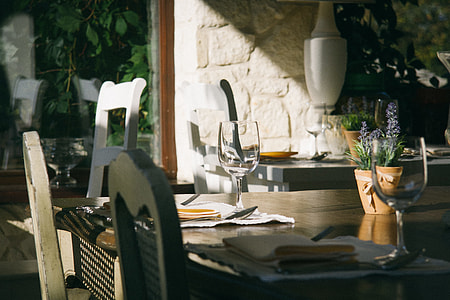 two dinnerware set on wooden table thumbnail