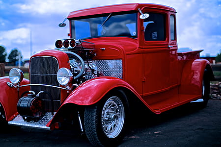 metal, car, vehicle, vintage thumbnail