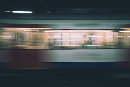 motion blur, tube, tube station, metro thumbnail