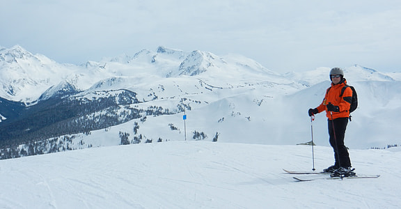 person riding on snow kis thumbnail