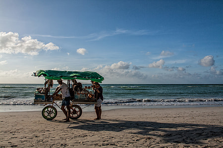This image of two local beach vendors was captured on the beach in Varadero, Cuba.  thumbnail