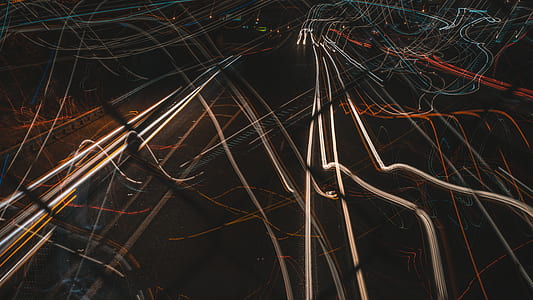 timelapse photo of lights thumbnail