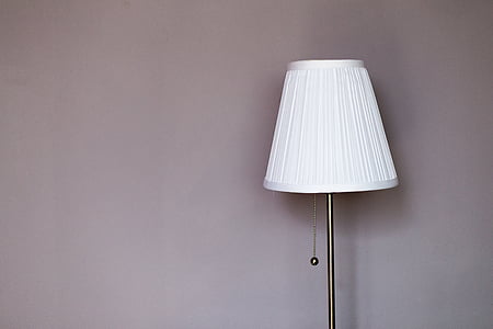 brown base white lamp thumbnail