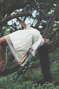 Photo of Woman Wearing White Dress thumbnail