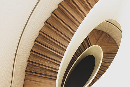 aerial photography of brown wooden downstairs thumbnail