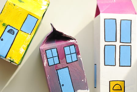 three house carton decors thumbnail