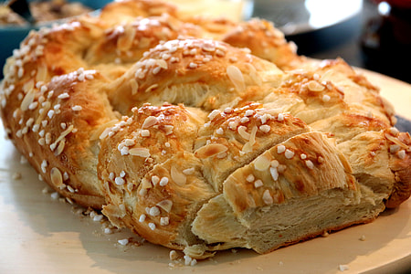 baked bread on beige surface thumbnail