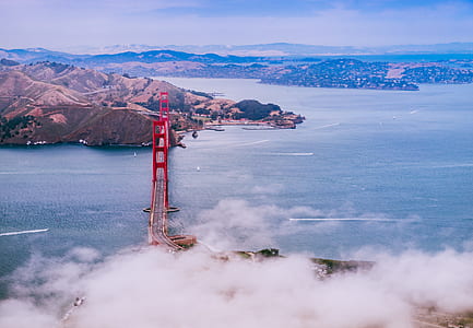 aerial view photography of Golden Gate Bridge, San Francisco thumbnail