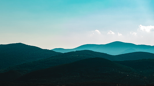 bird's eye view of mountain thumbnail