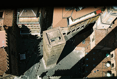 top-view photography of building at daytime thumbnail
