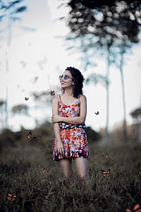 fashion, person, sunglasses, woman thumbnail