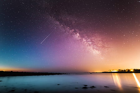 shooting star digital wallpaper thumbnail