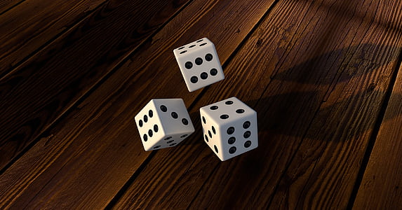 three white dice thumbnail