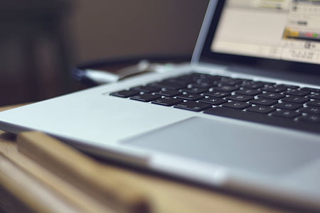 selective focus photography of turned MacBook Pro thumbnail