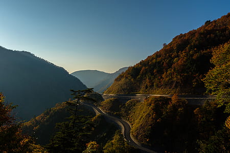 aerial photo of mountain thumbnail