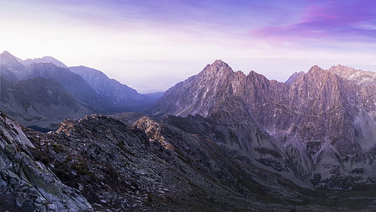 aerial view photography of mountains thumbnail