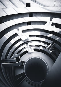 grayscale photography of concrete building thumbnail