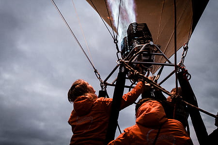 photo of people riding on hot air balloon thumbnail