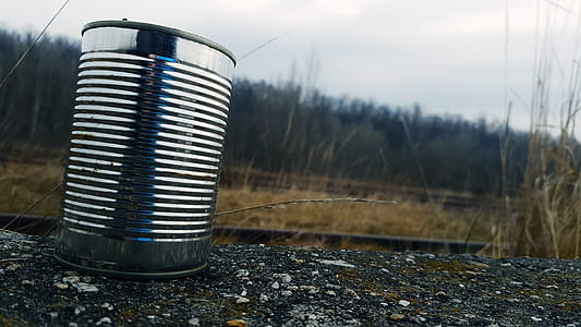 Tin Can on Gravel Surface thumbnail