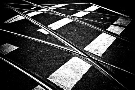 grayscale photo of pavement thumbnail