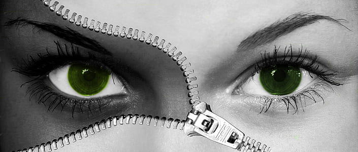 human eyes close-up photo thumbnail