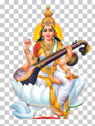 Shiva Ganesha Saraswati Basant Panchami Devi, God, Hindu god illustration PNG clipart