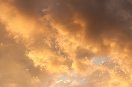 orange and white clouds thumbnail