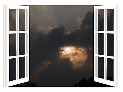 white wooden casement window thumbnail