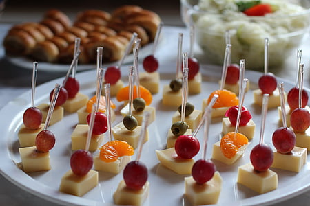 selective focus photography of cherry fruit toppings on plate thumbnail