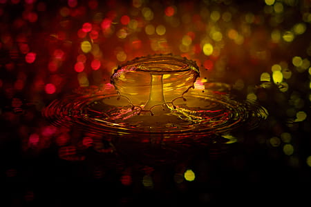 photo of yellow and red teardrop thumbnail