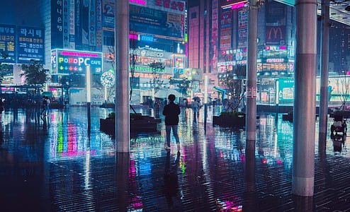 person standing on pavement thumbnail