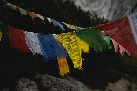 close-up photo of multicolored apparel thumbnail