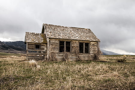 photo of brown house on green grass field thumbnail