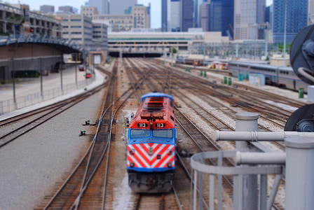 blue and red train thumbnail