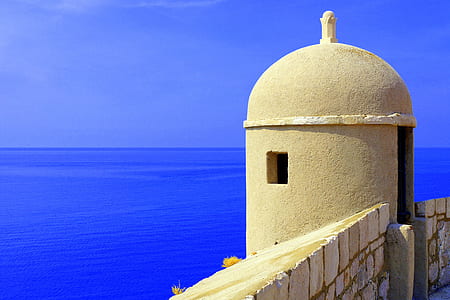 Santorini, Greece at daytime thumbnail