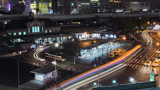 time-lapse photo of street at night thumbnail