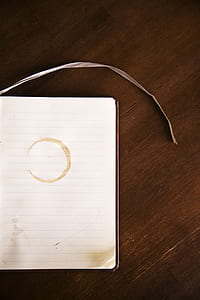 white lined paper on brown wood plank thumbnail