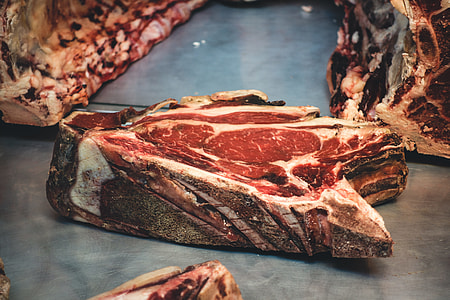 Excellent raw beef steak close up thumbnail